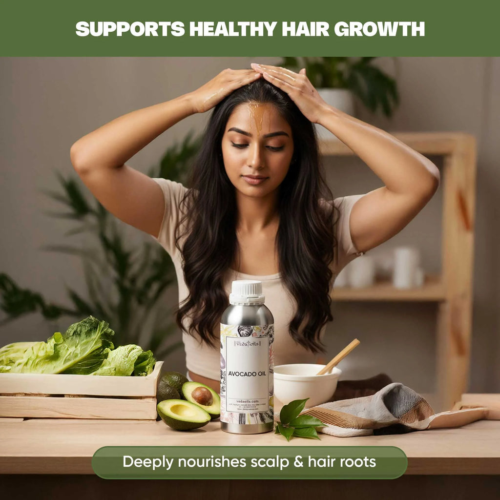 Avocado Oil for healthy hair