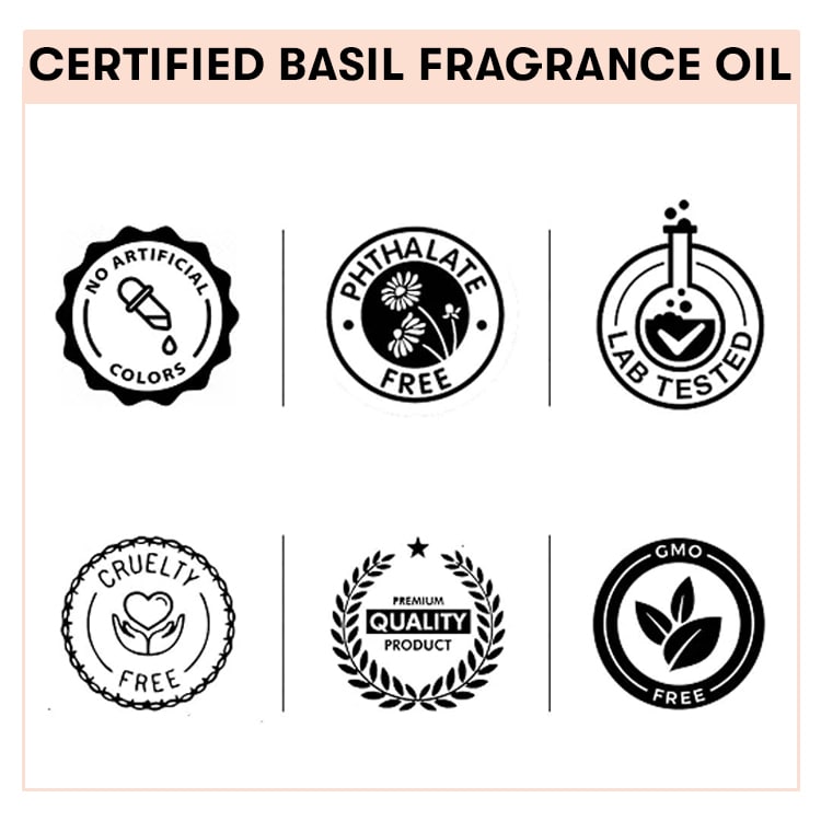 Certified Basil Fragrance Oil