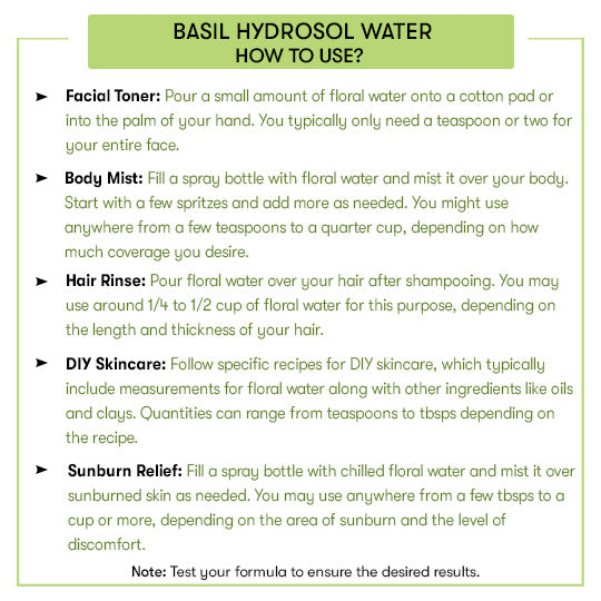 Basil Hydrosol