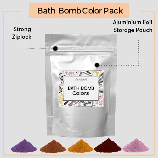Bath Bomb Color Packaging