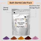 Bath Bomb Color Packaging