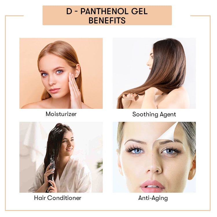 D - Panthenol Gel (Pro Vitamin B-5) Benefits