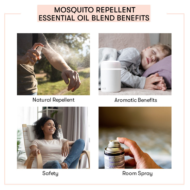Mosquito Repellent Essential Oil Blend Benefits
