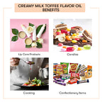 Benefits Of Creamy Milk Toffee Flavor Oil 