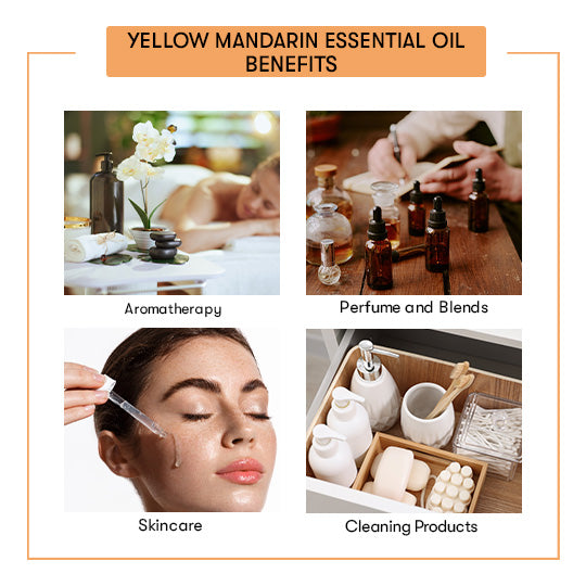 Benefits Yellow Mandarin Essential Oil