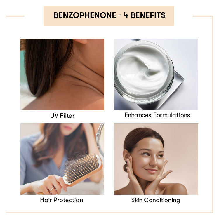 Benzophenone benefits
