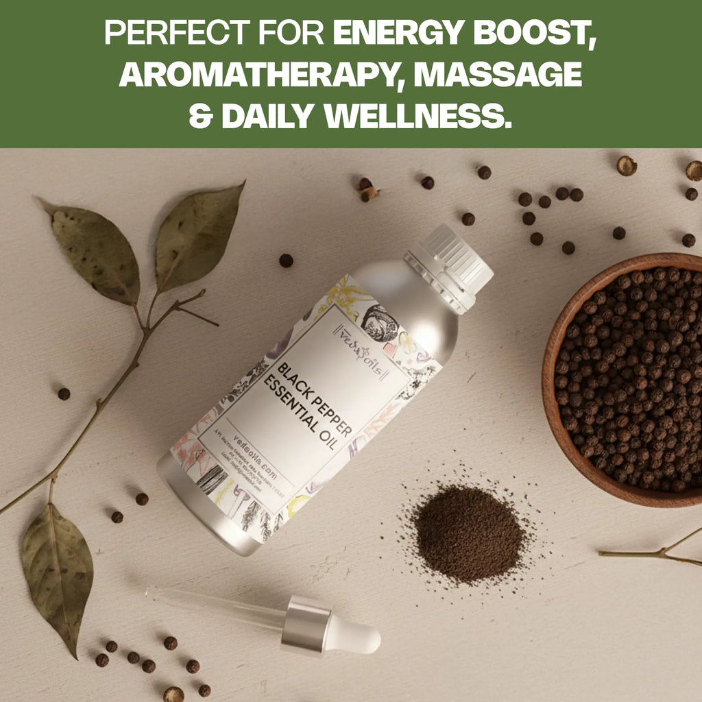 Black Pepper Essential Oil for wellness