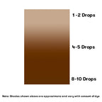 Liquid Candle Color Dye Kit - 5 Color Set Brown