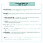 How to USe Calcium Carbonate Powder