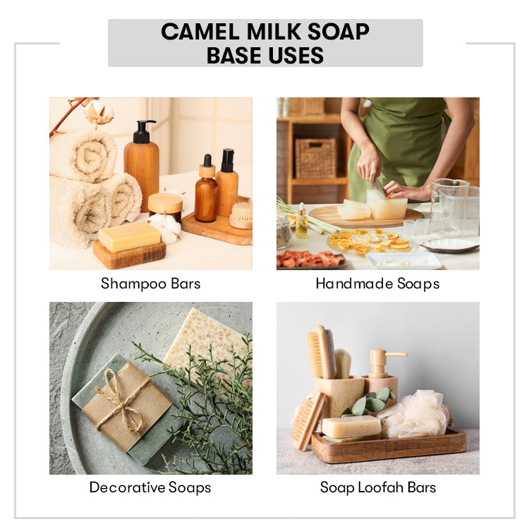 Uses of Camel Milk Soap Base