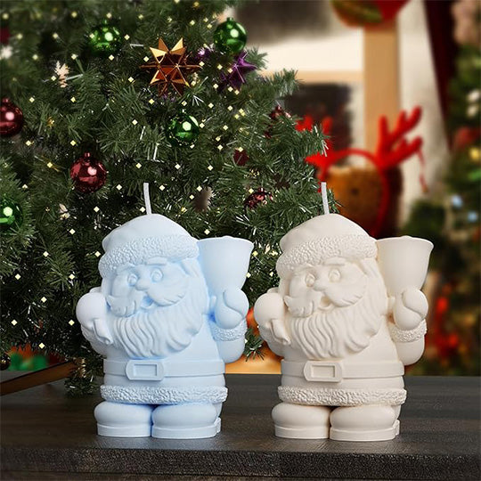 3D Christmas Santa Silicone Mold - Premium Quality Mold