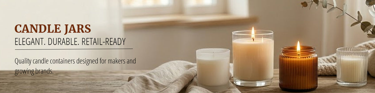 Candle Jars — Elegant Containers for Premium Candles