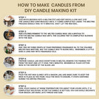 BeesWax Candle Making Kit Instructions