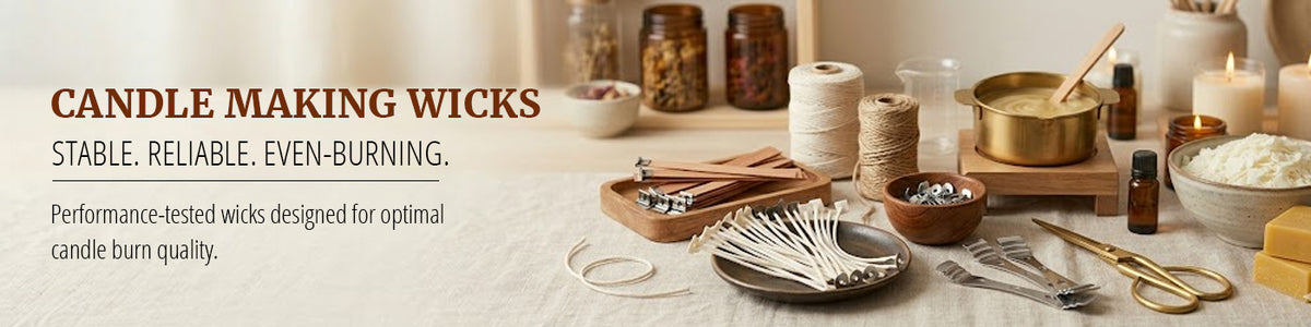 Candle Making Wicks — Reliable Performance, Consistent Burn