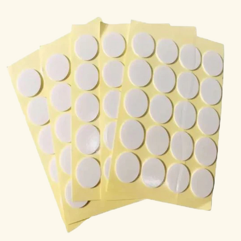 Candle Wick Round Stickers - 20 MM