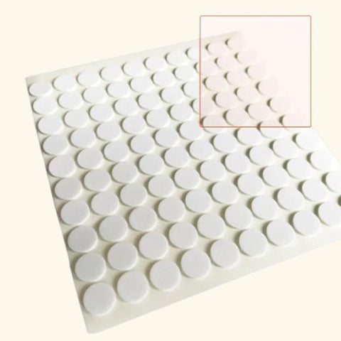 Candle Wick Round Stickers - 10 MM