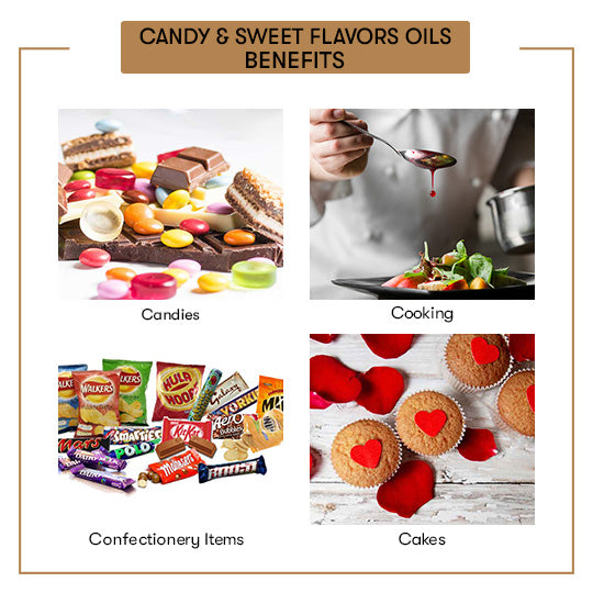 Candy & Sweet Flavors Oils benefits