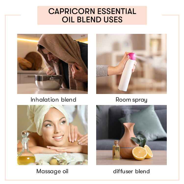 Capricorn Zodiac Essential Oil Blend Uses