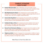 Carrot Powder