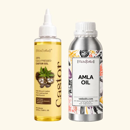 Castor Oil + Amla Oil - Combo Pack