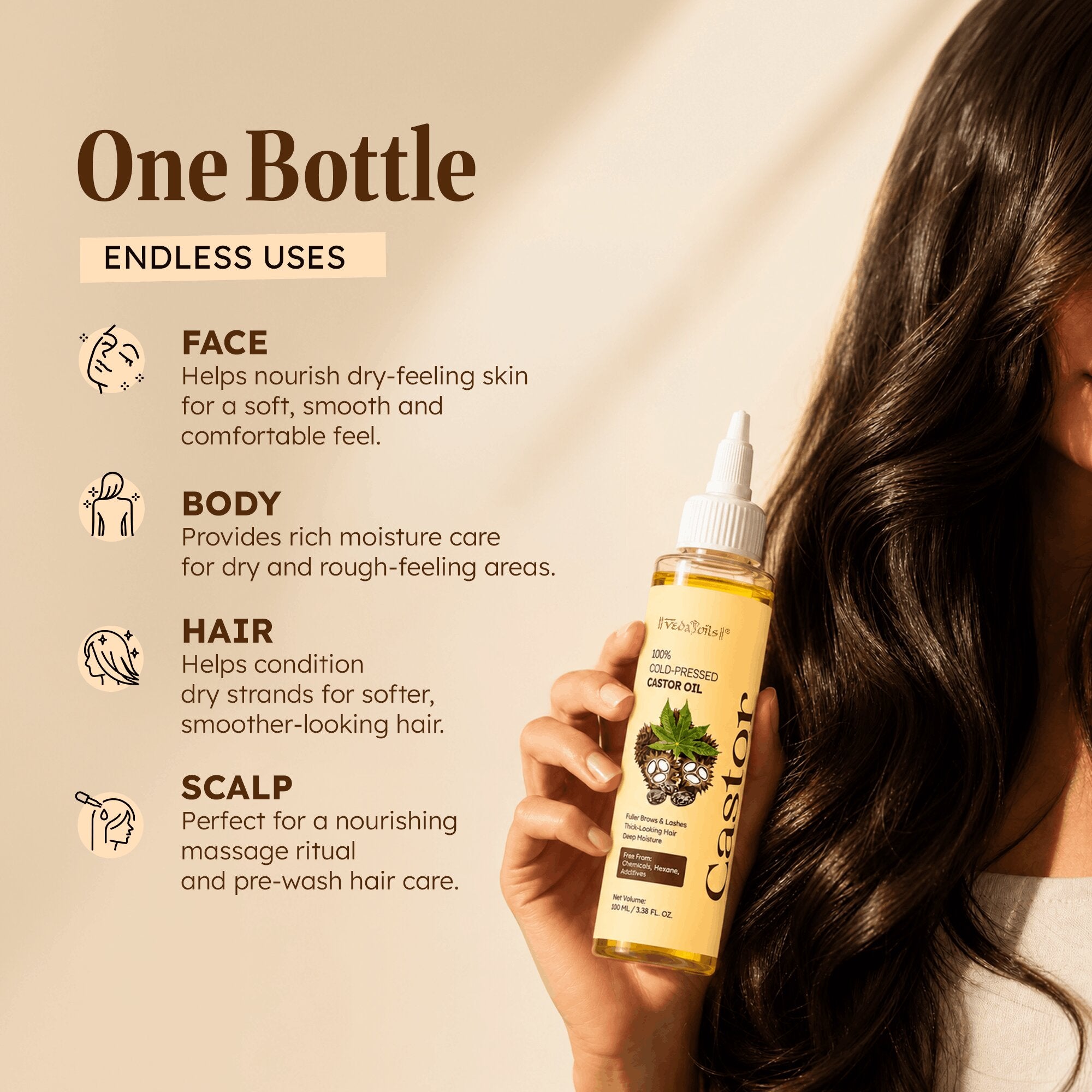 Castor Oil Hair Care