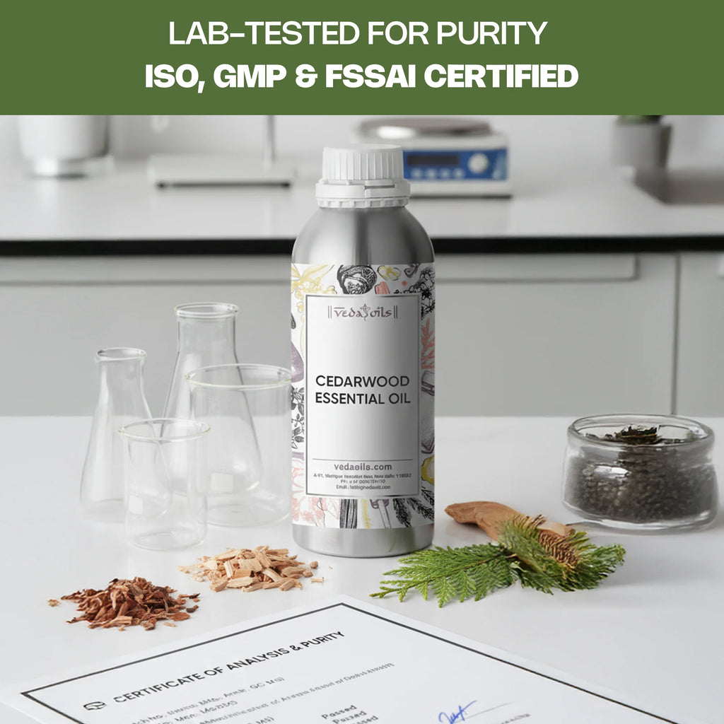 Cedarwood Essential Oil Lab Tested