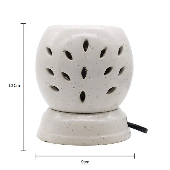 Ceramic Electric Round Shaped Aroma Diffuser size