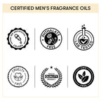 Certfied Men's Fragrance Oils Sample Kit  