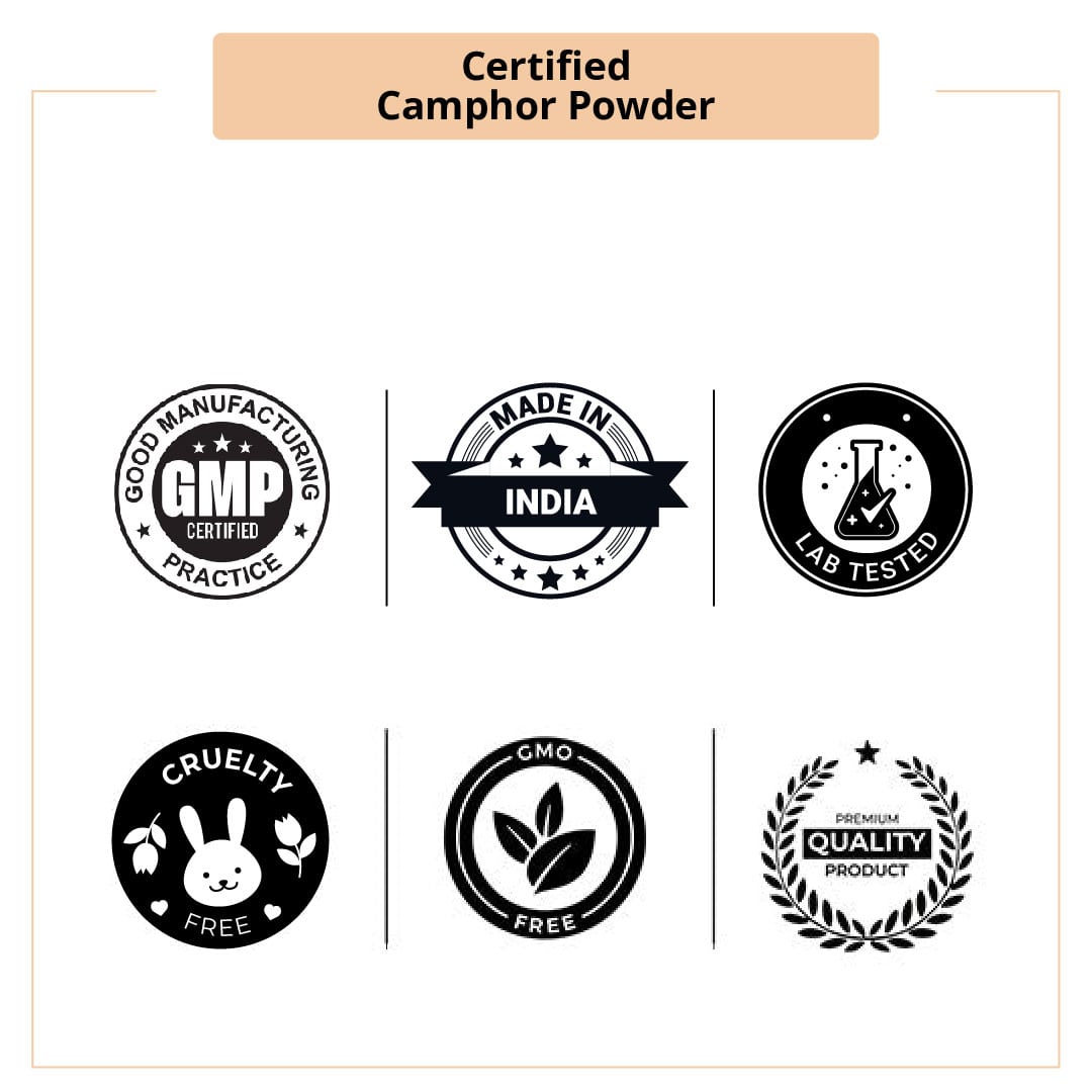 Certified Camphor Powder