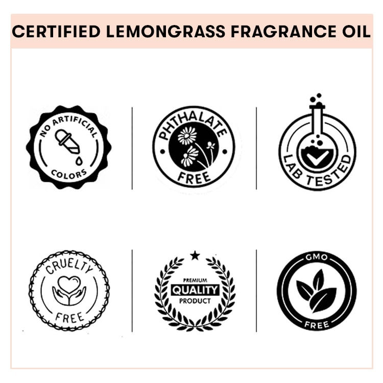 Certified Lemongrass Fragrance Oil