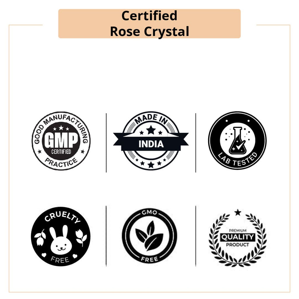 Certified Rose Crystal Powder
