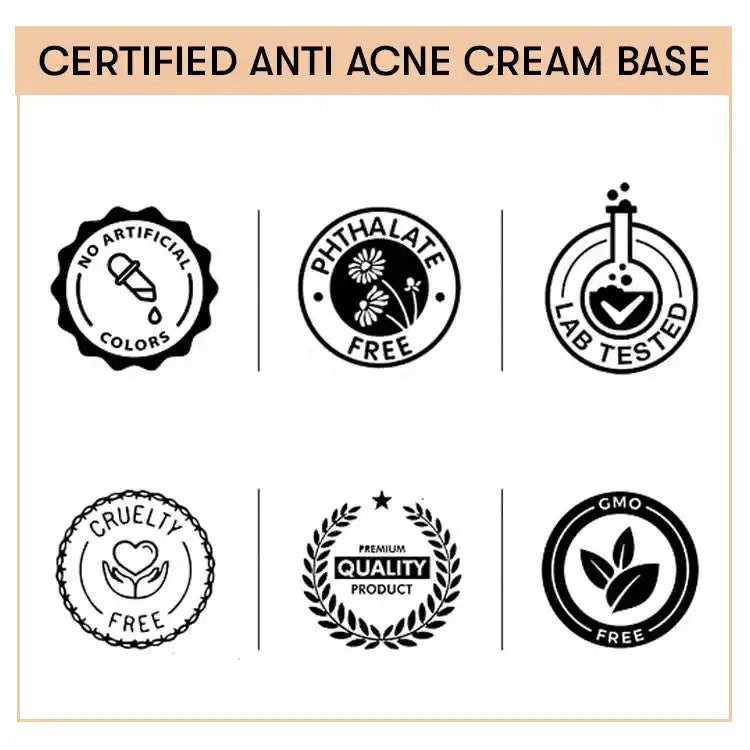 Certified Anti Acne Cream Base 