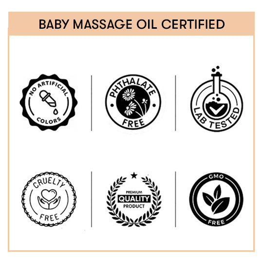 Certified Baby Massage Oil 