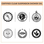 Certificate Clear Suspension Shower Gel