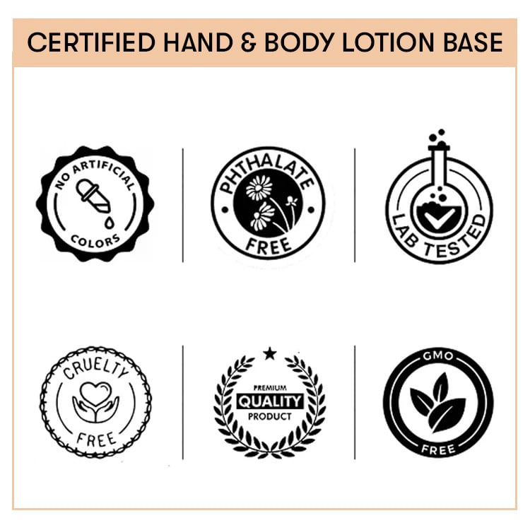 Certified Hand & Body Lotion Base