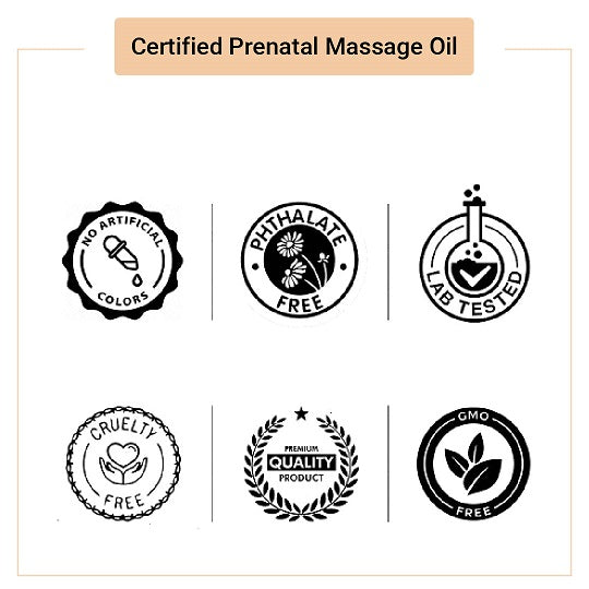 Certified Prenatal Massage Oil
