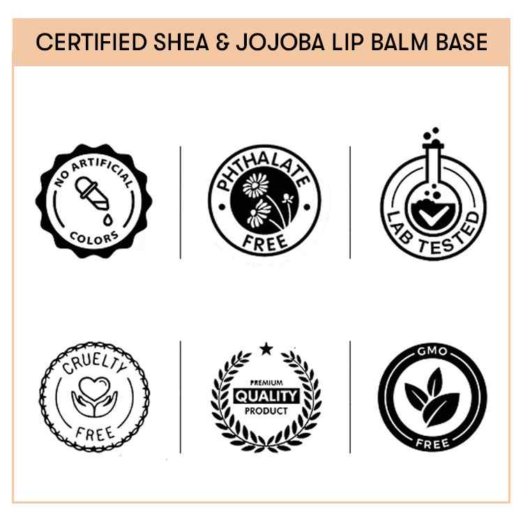 Certified Shea & Jojoba Lip Balm Base