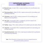 How to Use Cetostearyl Alcohol