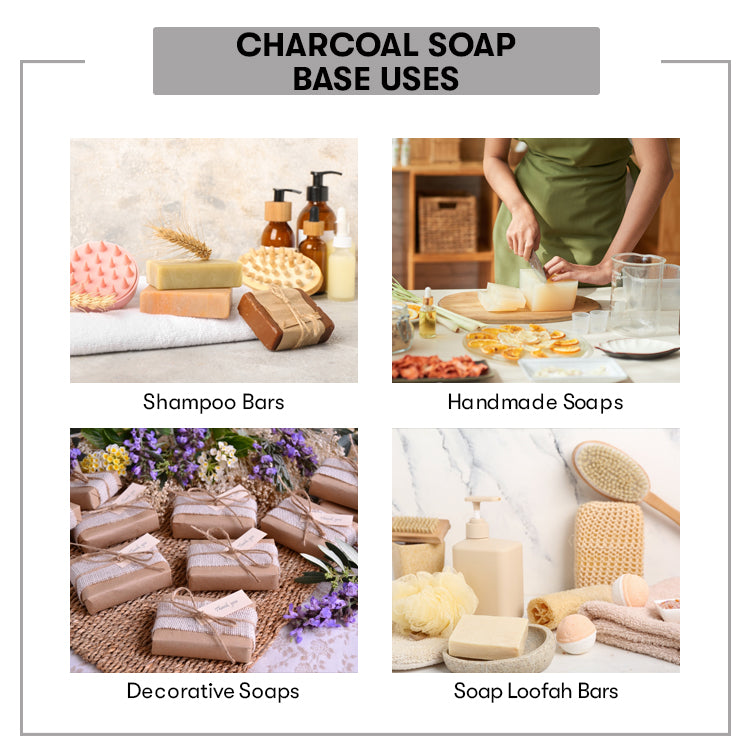 Uses of Charcoal Soap Base