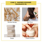 Chnl 5  Designer Fragrance Oil Uses