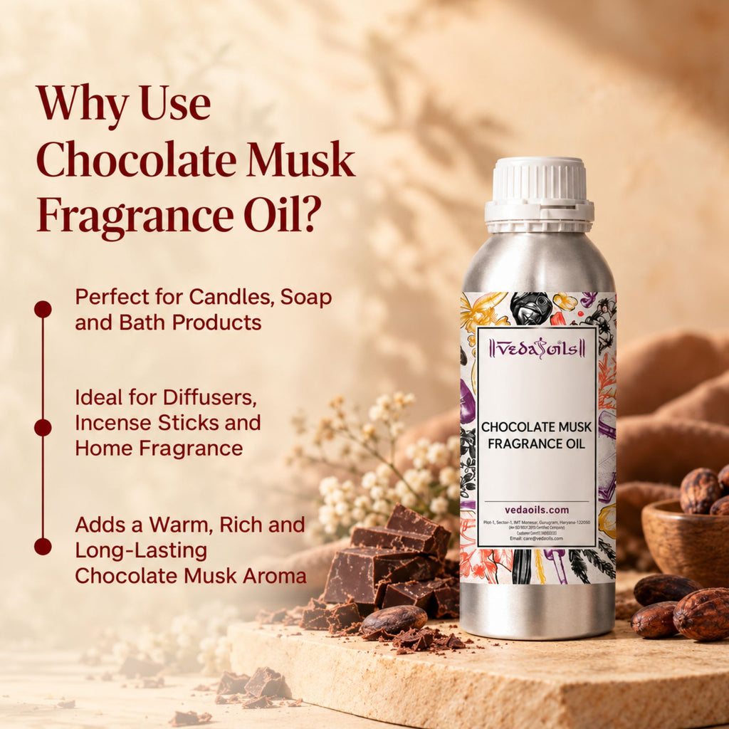 Chocolate Musk Fragrance Oil for soap & candles 