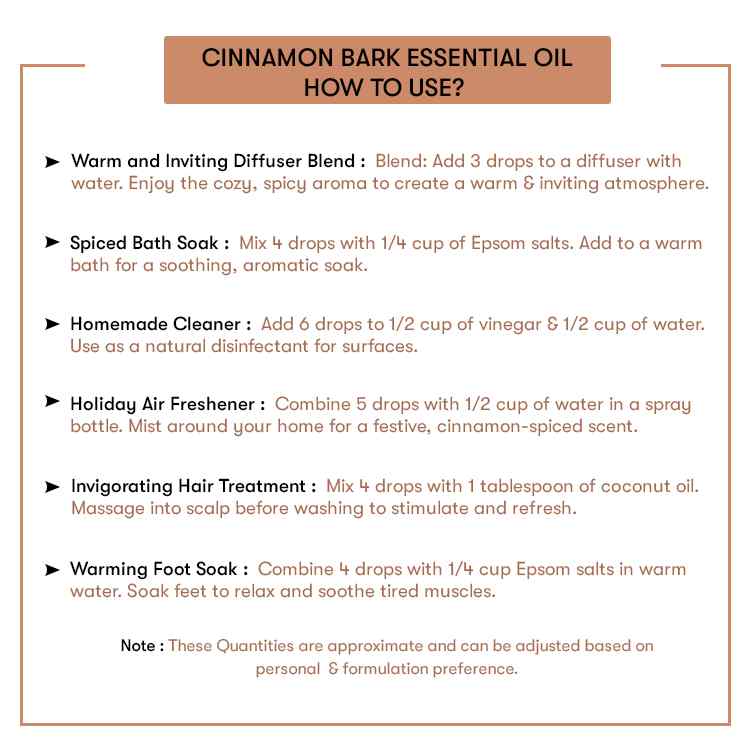 How to Use Cinnamon Bark Essential Oil