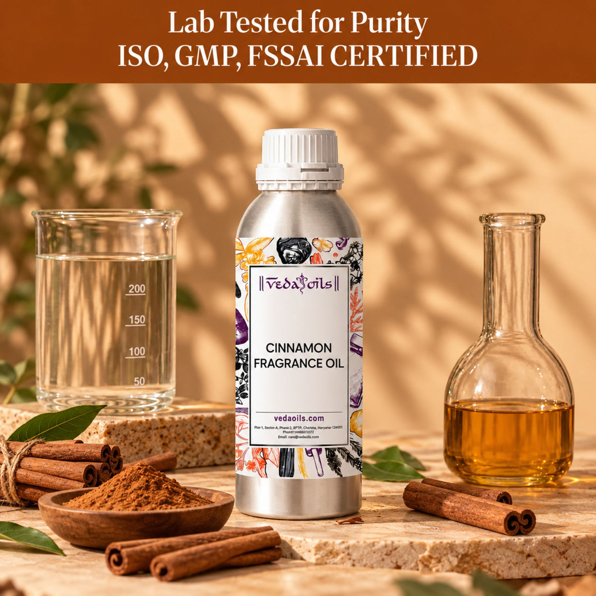Certified Cinnamon Fragrance Oil 