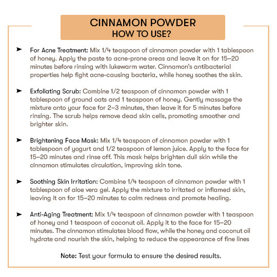 How to Use Cinnamon Powder 
