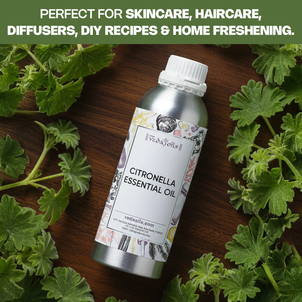 Citronella Essential Oil for haircare