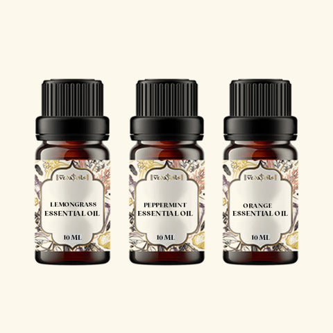 Citrus & Minty Essential Oils Set - Pack of 3 Oils