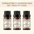 Citrus and Minty Essential Oils Set pack