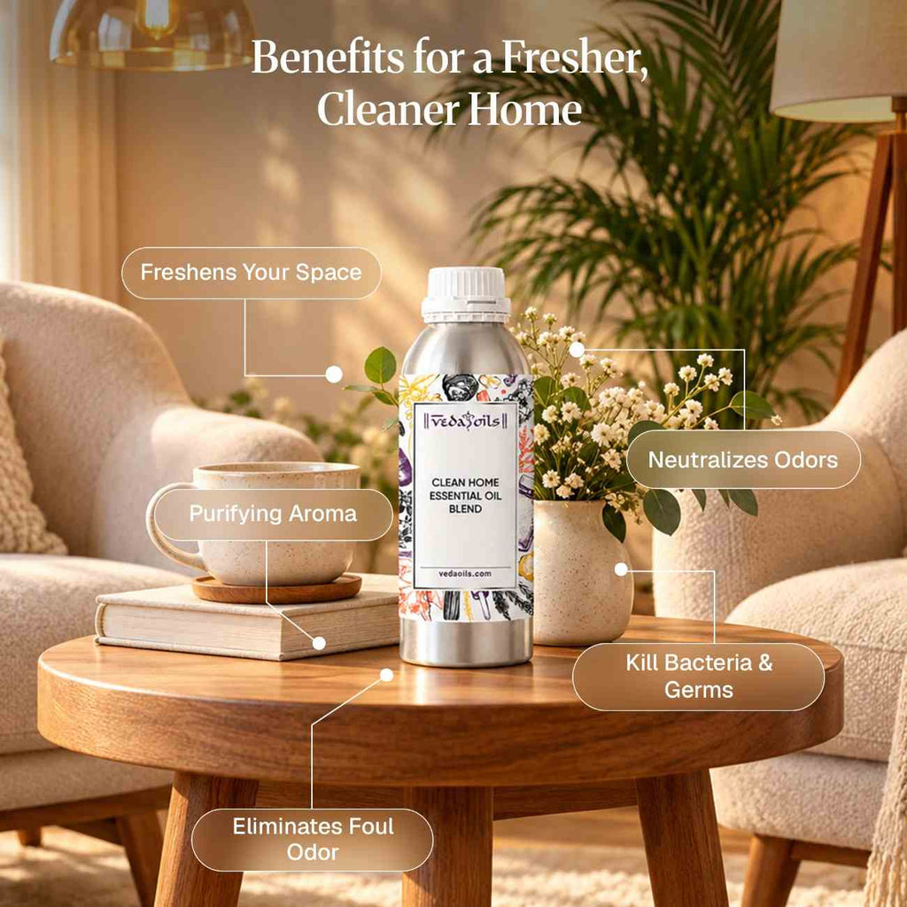 Clean Home Oil Blend benefit for home