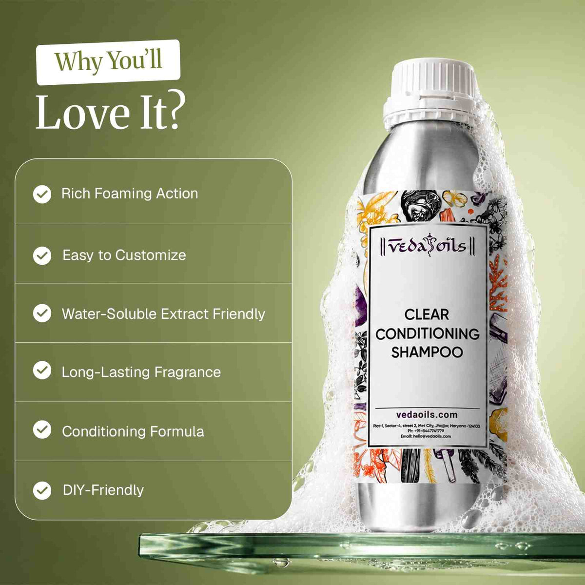 Clear Conditioning Shampoo Base - Ready to Use