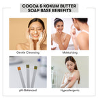 Benefit of Cocoa & Kokum Butter Soap Base